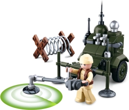 Sluban WWII Aknadetektor Építőkészlet