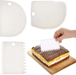 Cukrász spatulák 12 cm, 3 darabos készlet