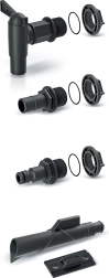 Waterform IcanSet 4 esővízgyűjtő hordókhoz való tartozékkészlet – 5 db