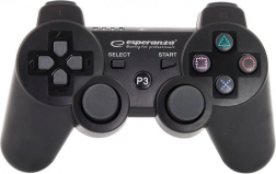Vezeték nélküli ESPERANZA gamepad PS3-hoz, Bluetooth, fekete
