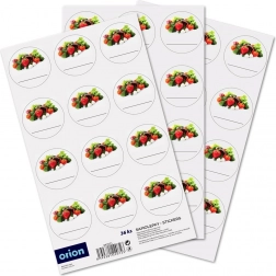 Öntapadó címkék üvegekre, 36 db