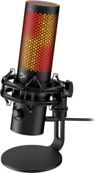 HyperX QuadCast 2 S USB mikrofon aRGB háttérvilágítással (fekete)