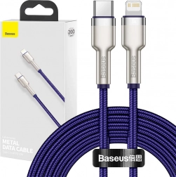 Baseus USB‑C – Lightning kábel 20 W, 2 m, lila