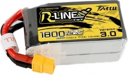 Tattu R-Line akkumulátor 1800mAh 14,8V LiPo 120C 4S1P XT60