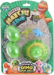 Dínós készlet tojásban fészekkel