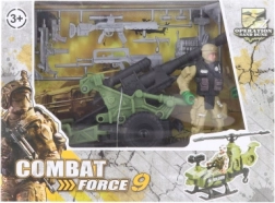 Katonai készlet ágyúval gyerekeknek