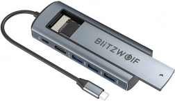 BlitzWolf adapter USB-C hubbal a csatlakozás bővítéséhez
