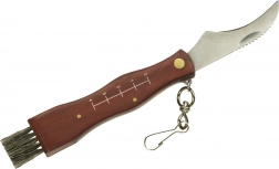 Összecsukható gombászkés ecsettel