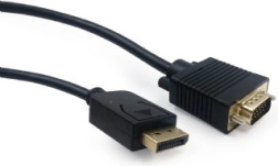 DisplayPort kábel VGA-ra 1,8m fekete