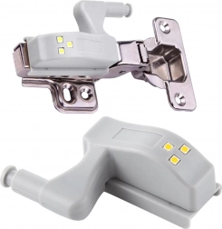 Zsanérvilágítás szekrényhez 3 LED-del