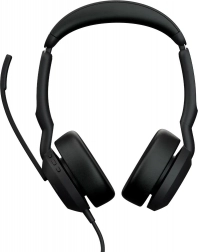 JABRA Evolve2 50 MS sztereó headset ANC‑vel, USB‑A/USB‑C