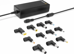 Univerzális tápegység adapter laptophoz 90W, 11 csatlakozó készlettel