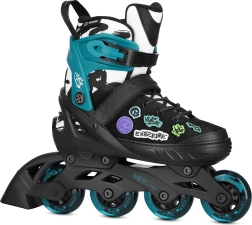 NILS Extreme Vibe türkiz inline korcsolya – M (37–40)