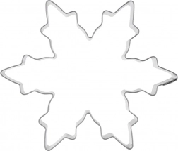 Fém hópehely alakú kiszúró 10 cm