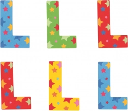 Csillag alakú L betű a Bigjigs Toys-tól
