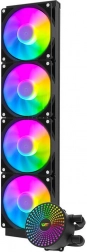 Darkflash DC480 fekete, RGB világítással ellátott vízhűtés