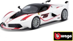 Bburago Ferrari Racing FXX K fehér modell 1:24