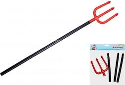 Összecsukható műanyag tridensz Halloweenre és Mikulásra