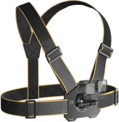 PULUZ mellkaspánt sportkamerákhoz (fekete)