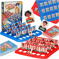 Találós családi játék Ismered, ki ő? – kettős táblák és kártyák