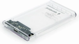 Átlátszó külső ház 2,5″ meghajtókhoz, USB 3.0