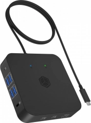 IB-DK4090-C 12 az 1-ben dokkolóállomás USB-C-vel, 3× HDMI-vel és 100 W PD táplálással