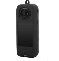Sunnylife szilikon védőtok Insta360 X3-hoz, fekete