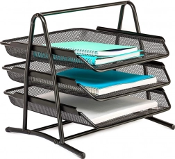 Fém asztali iratrendező A4-es dokumentumokhoz