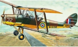 D.H.82 Tiger Moth repülőgép modell