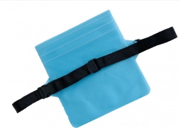 Vízálló övtáska és övre csatolható tok – világoskék