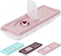 Szilikon jégkockaforma tetővel 26,5 × 9,5 cm