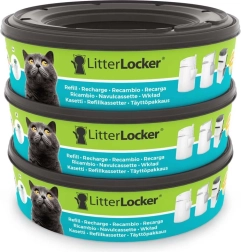 LitterLocker csere kazetták macskaalom tárolóhoz (3 db)