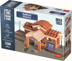 BRICK TRICK Építőkészlet Pályaudvar XL