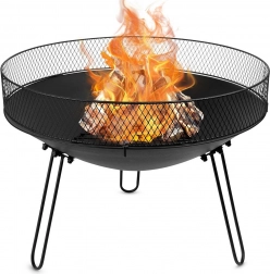 Kerti fém tűzrakó 60 cm