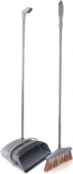 Seprű és lapát hosszú nyéllel, 91 cm