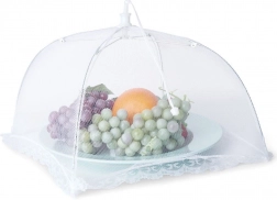 Összecsukható élelmiszer-védőháló 30 × 30 cm