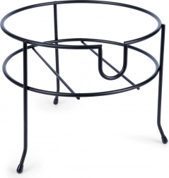 Fém állvány csappal ellátott italadagolóhoz, fekete, 23 cm