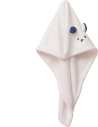 Szuperabszorbens hajtörölköző, hajturbán – bézs