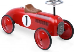 Vilac vintage piros fém futóbicikli autó