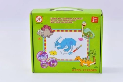 Mac Toys Puzzle Dinoszauruszok Vizes Festéssel