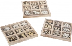 Small Foot fa karácsonyi díszek készlete