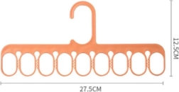 Függő ruhaszervező fehérneműhöz és zoknikhoz, multifunkciós – narancssárga
