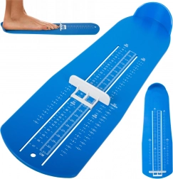 Kék cipőméret mérő