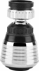 Forgó 2 az 1-ben perlátor konyhai és fürdőszobai csaptelephez, 360°-ban elforgatható