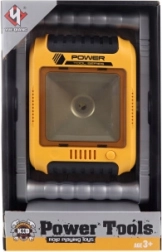 Hordozható építési LED lámpa állvánnyal, elemes