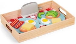 Vidám reggeli készlet az állatkertben