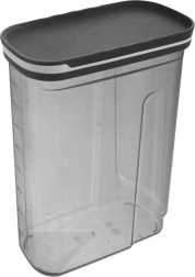 Adagolós tároló szemes élelmiszerekhez GREY 2,7 l