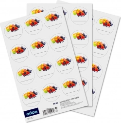 Öntapadós címkék üvegekre 36 db