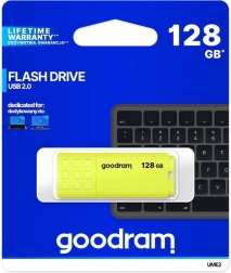 USB meghajtó Sárga 128GB GOODRAM UME2 s 2.0