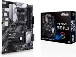 Asus Prime B550-PLUS ATX alaplap AMD AM4-hoz HDMI/DP-vel és M.2-vel